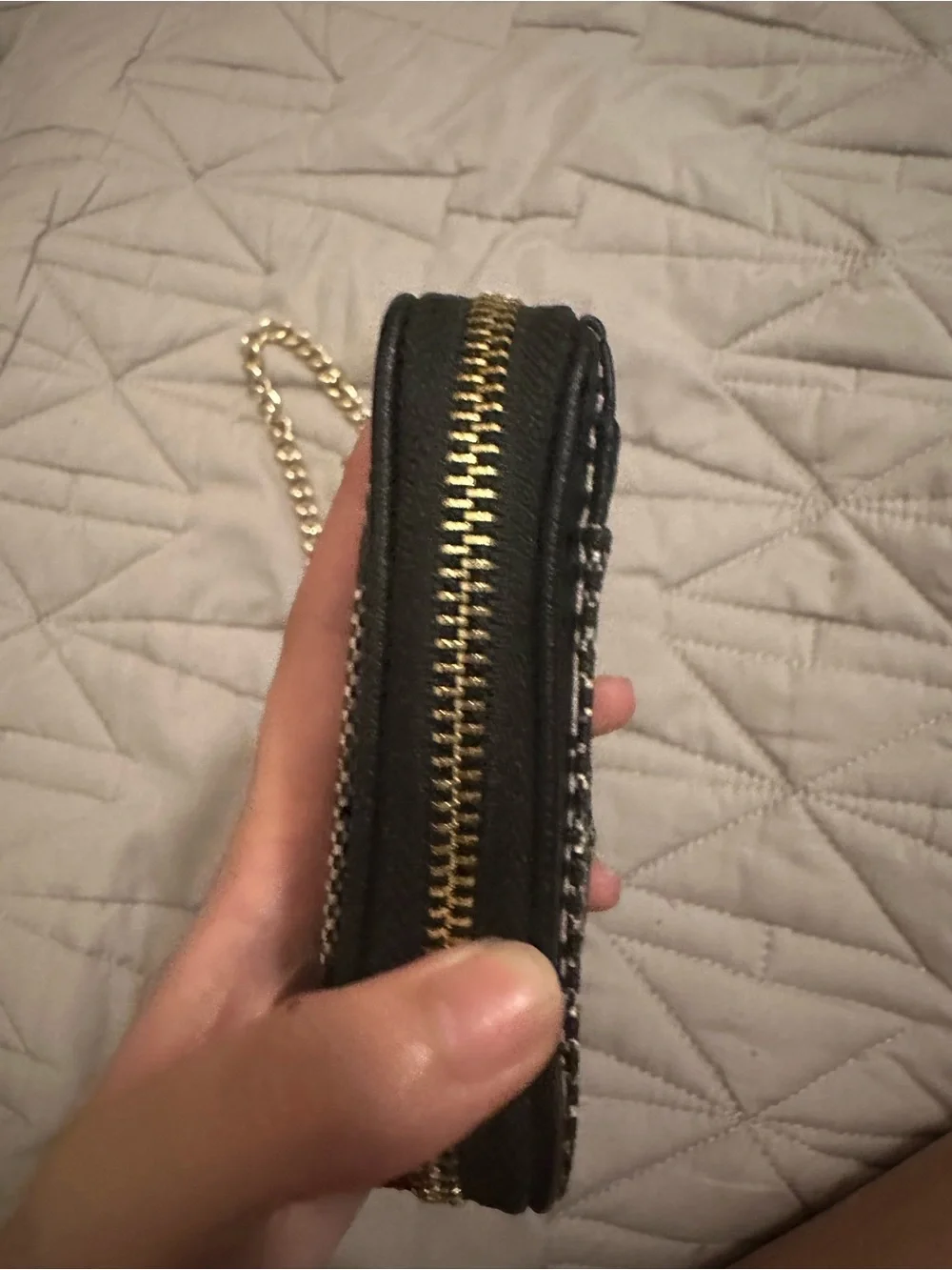 Juicy Couture Black and Gold Wallet